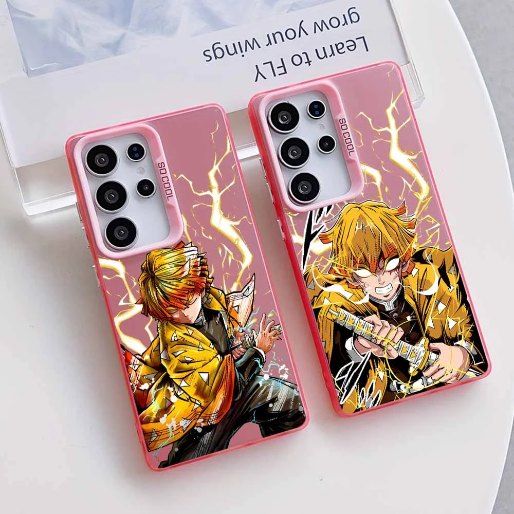 Demon Slayer Agatsuma Zenitsu für A57 A56 A55 A54 A53 A52 A51 A37 A36 A35 A34 A27 A26 A25 A24 A17 A16 A15 A14 A13 Handyhülle