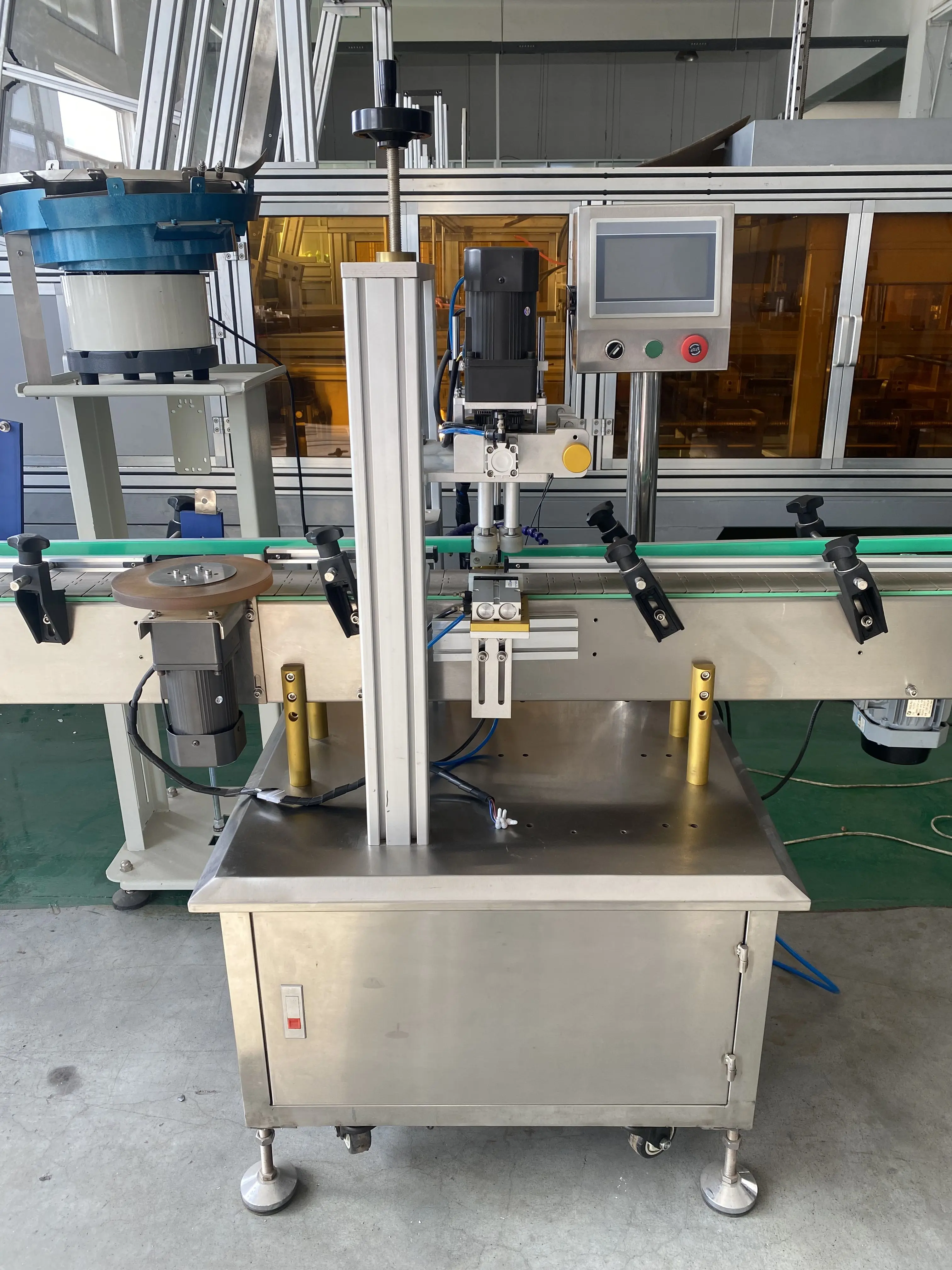 高速全自動キャンディ瓶詰め計数ライン、サプリメント計数機包装ライン