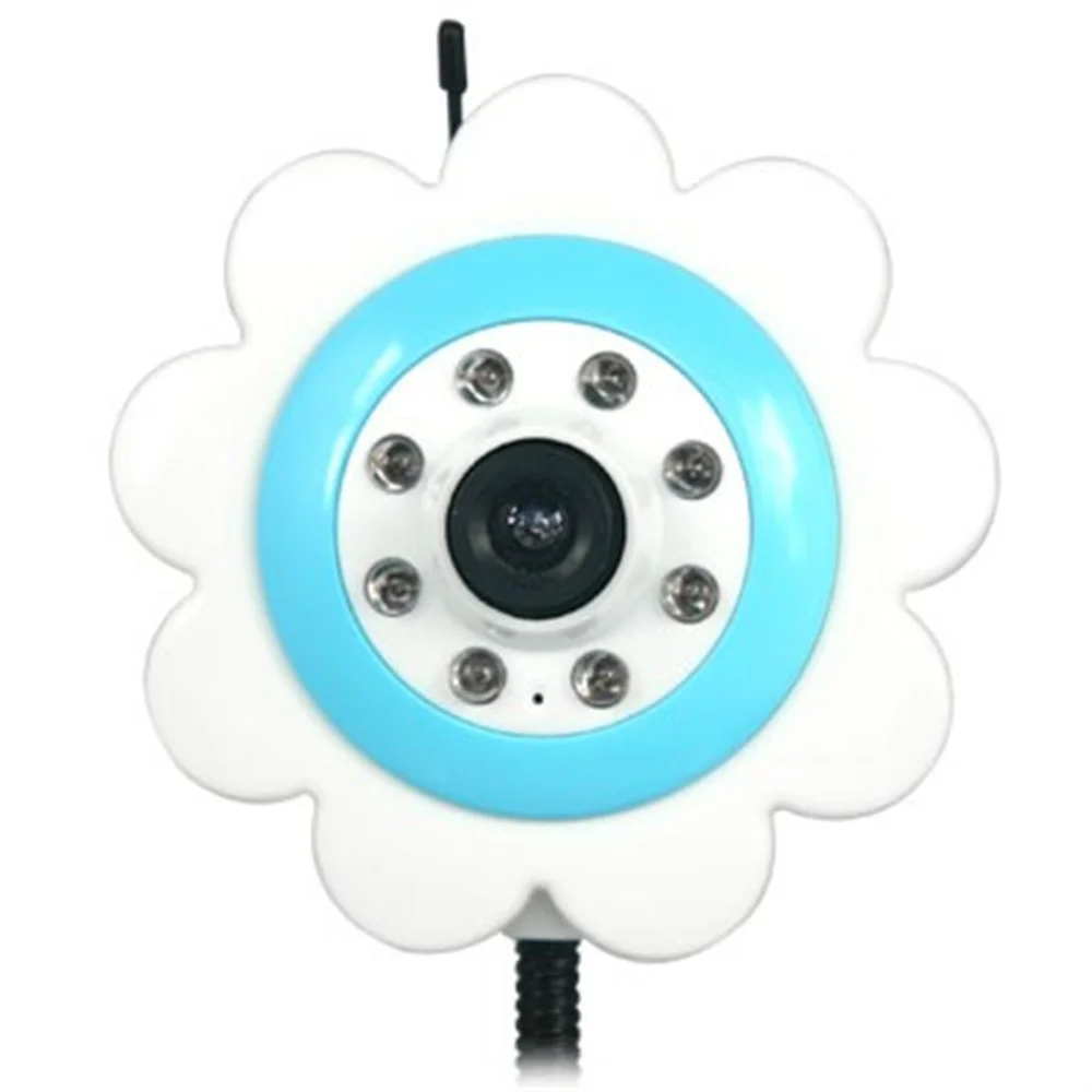 

Flower 1.5 Inch TFT LCD 2.4G Wireless Intercom Baby Monitor with Night Vision, Voice Control Nanny Cam BabySitter Video Camera