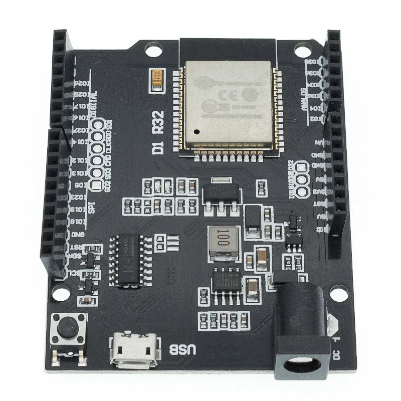 Per Wemos D1 ESP32 ESP-32 WiFi Bluetooth 4MB Flash UNO D1 R32 Modulo Scheda CH340 CH340G Scheda di Sviluppo Per Arduino