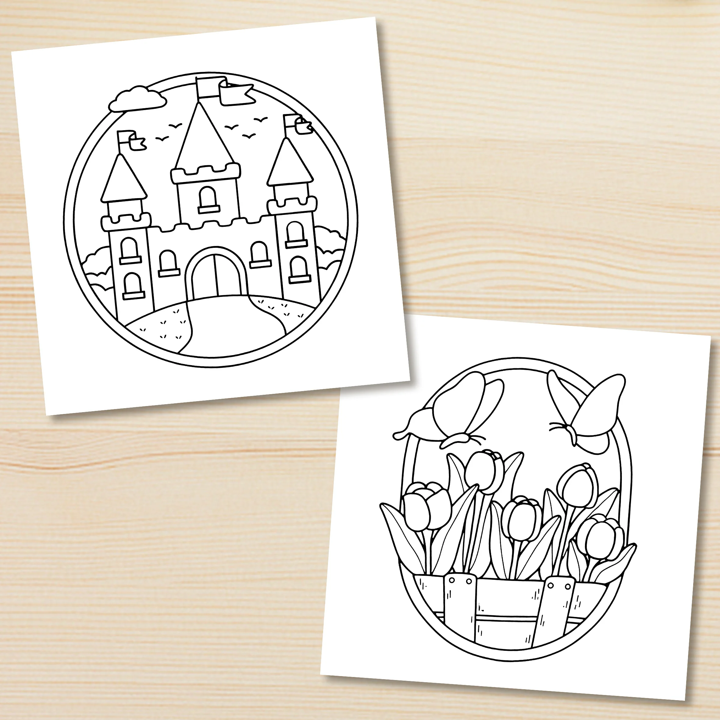 COZY CANVAS Bold-easy Patterns Coloring Book for Adults Cute Drawing Book Perfect Gift for Party and Birthday