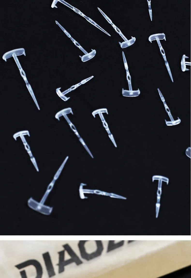 30Pcs Neko Keeper Soft Bait Keeper Pin Reusable Lure Holder Pins Fixing Pin for Neko Wacky Rig Plastic Rigging Insert