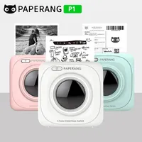 Mini Portable Printer PAPERANG P1 BT Wireless Thermal Printer Portable Mobile Printer 200dpi for Photo Receipt Memo Note Label S