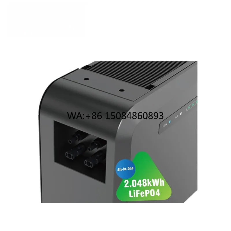EU Warehouse 800W Balcony Solar Energy System 51.2V 2048Wh Lifepo4 Battery European Home