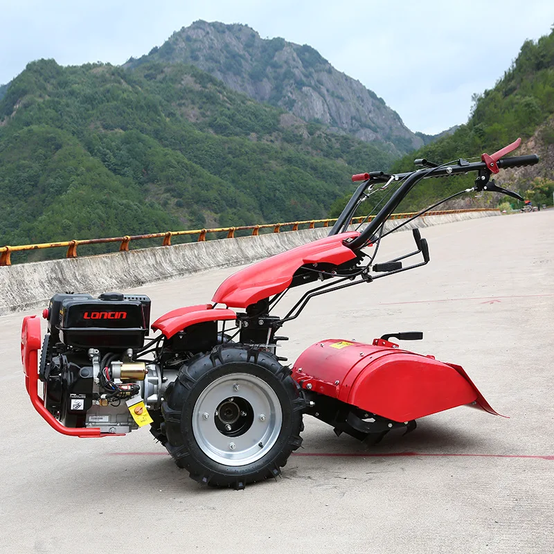 CE Approved BCS Cultivator Mini Rear Tine Tiller Walking Tractors Multi-functional Hand Tractor Rotary Hoes Engine Core