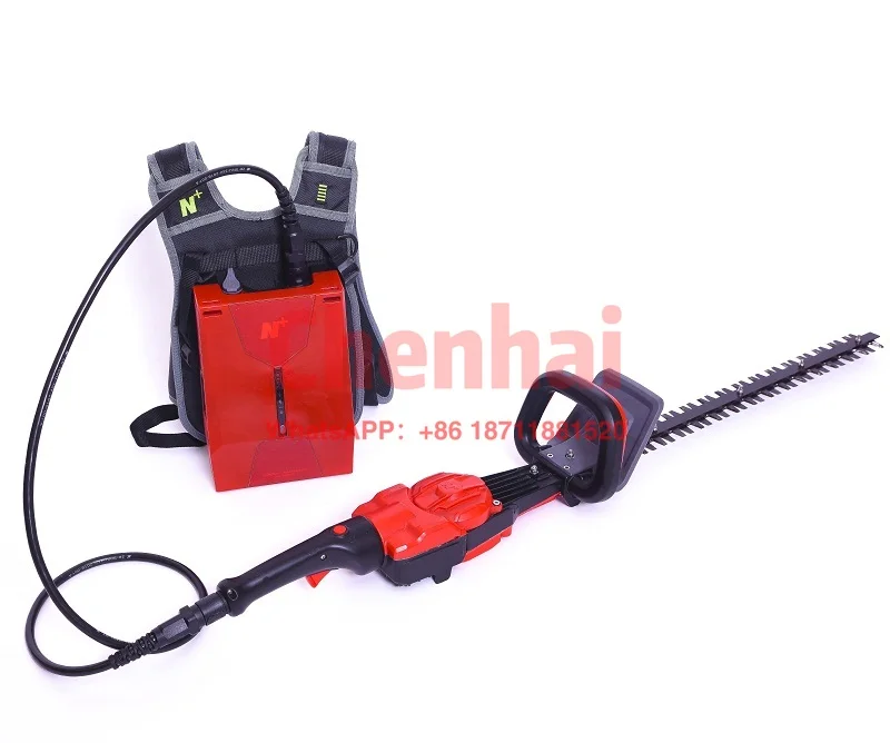 

Professional Lithium Battery Electric Hedge Trimmer for Green Belt with 36V 17.4ah Electric Motor Low Weight 1130mm CN;ZHE 1.2KW