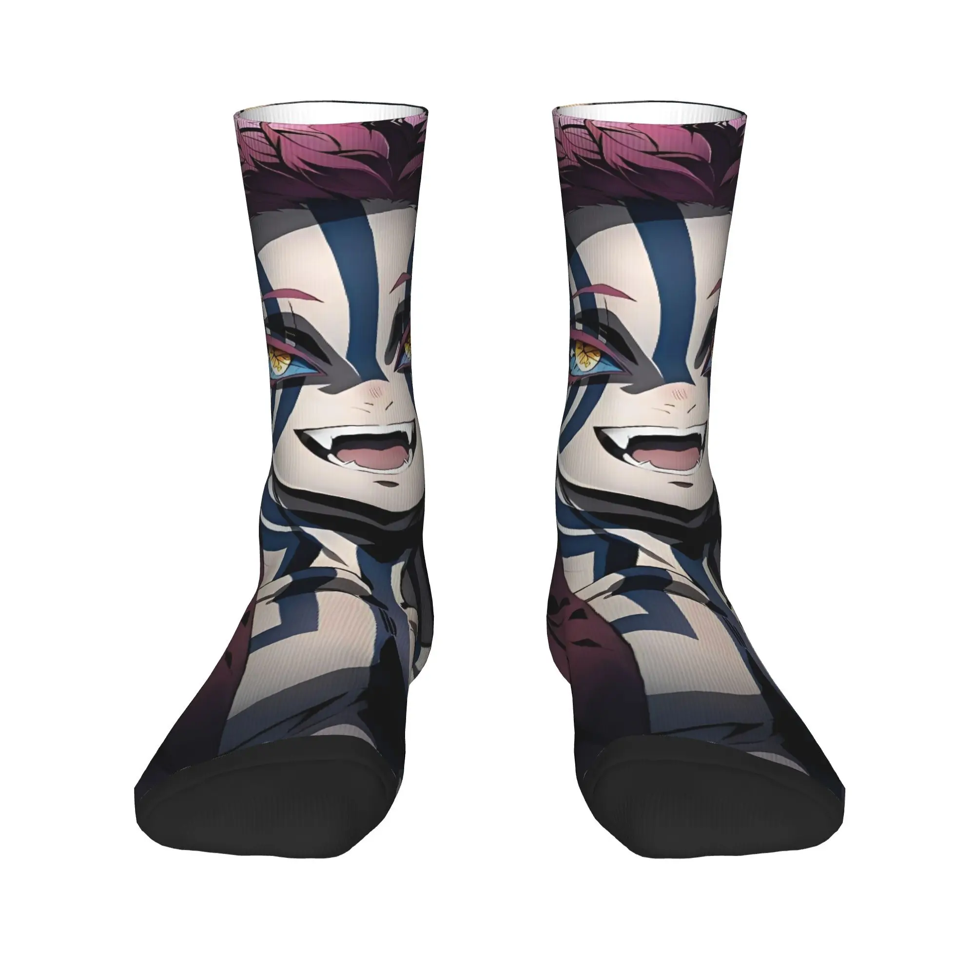 Skarpety Akaza z Górnej Klasy 3, Graficzne Podkolanówki Antypoślizgowe Damskie Męskie, Wysokiej Jakości Skarpety Wiosenne Modne Skarpety Outdoorowe