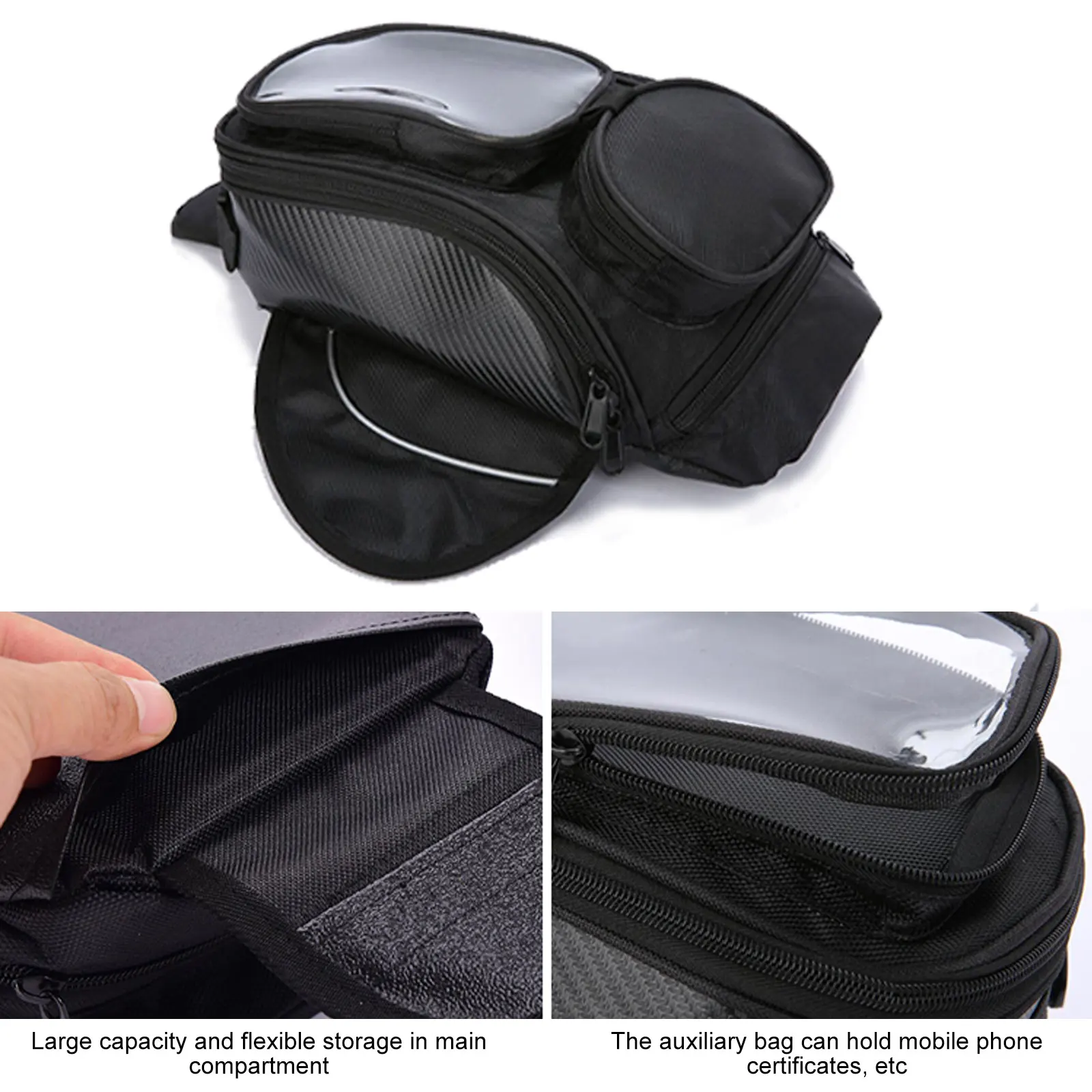 Motorcycle Fuel Bag Mobile Phone Navigation Tank for GIVI Multifunctional Small Oil Reservoit Package