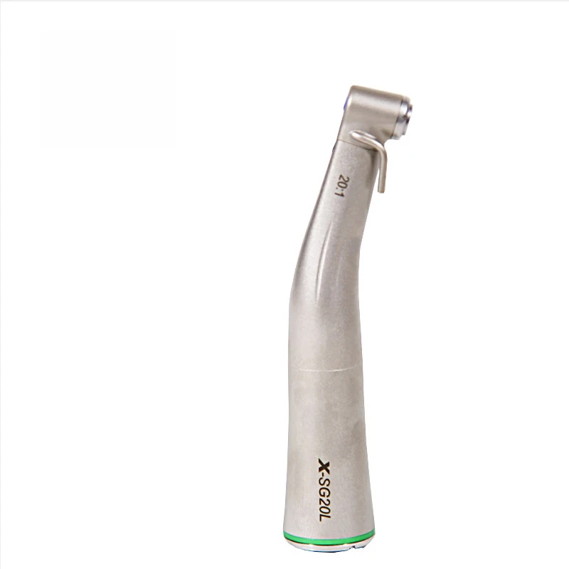 Dental Handpiece20:1  Low Speed Hand piece Contra Angle Handpiece X-SG20L With Led Fiber Optic External irrigation