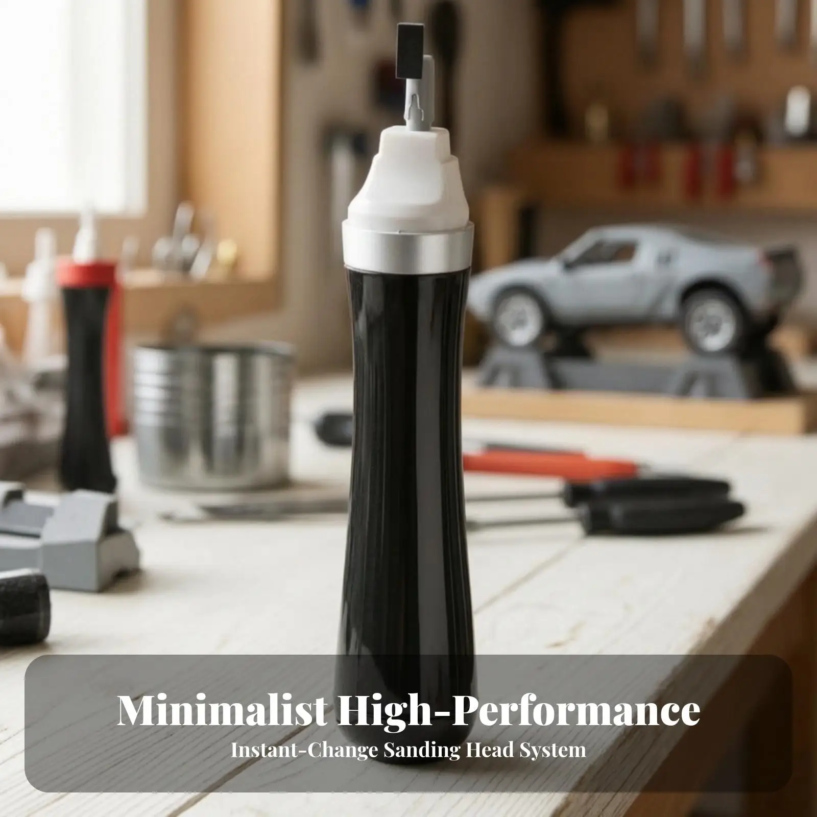 Precision Reciprocating Sander Tool for Model Making with Two Speed Options and Compact Ergonomic Design