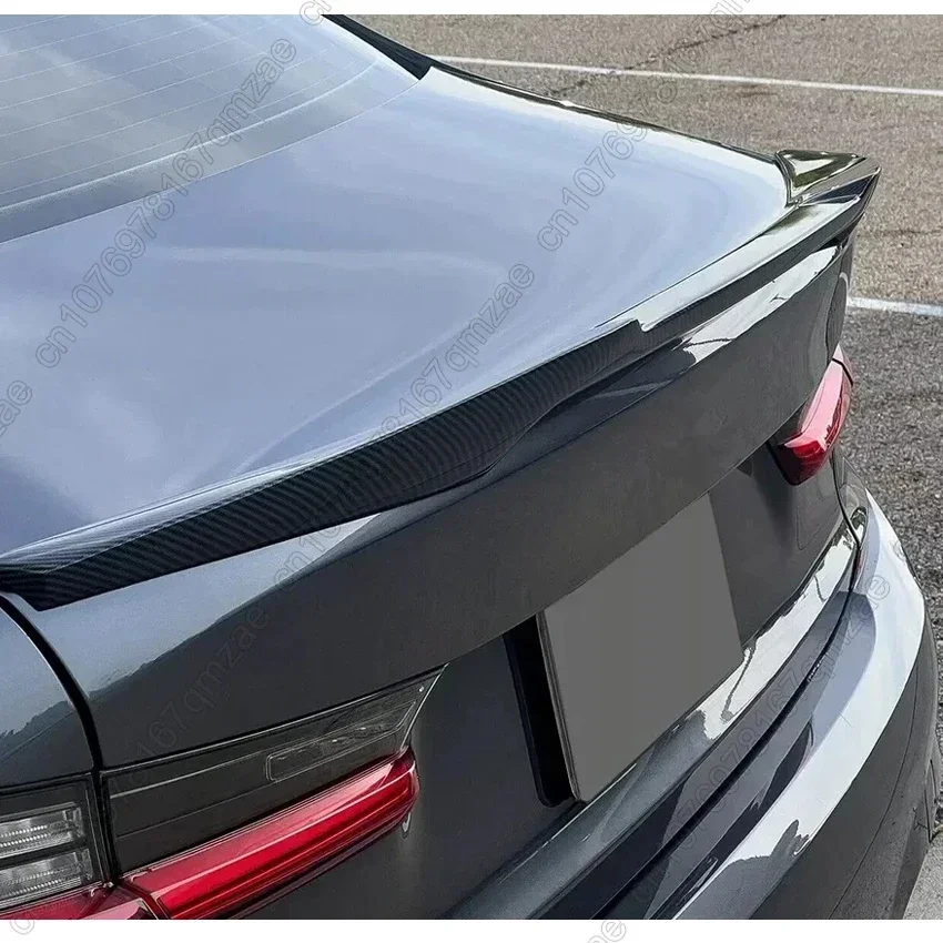 For BMW 3 Series G20 320i 320d 330i 330d M340i 2019-2023 M4 Style Rear Trunk Spoiler Wings Rear Trunk Tail Wing Bodykits Tuning
