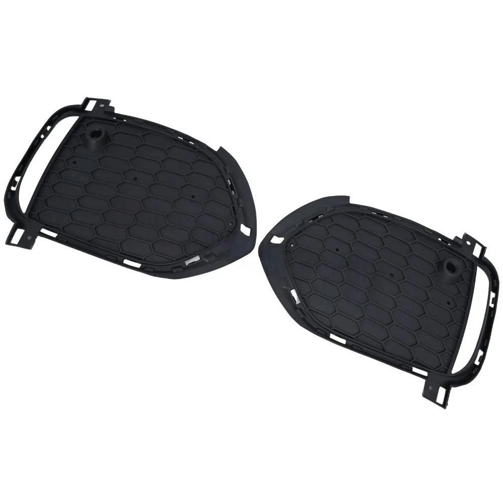 

1Pair Car Front Bumper Fog Light Cover Trims Grille Fog Lamp Cover Frame For BMW X5 2014-2018 51118064635