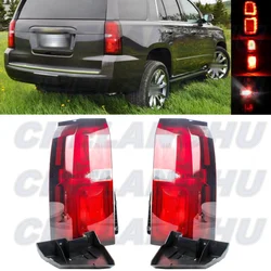 For Chevrolet Tahoe Suburban 2015 2016 2017 2018 2019 2020 Pair L+R Tail Light Rear Lamp With Bulbs car assecories