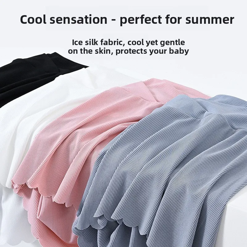 Kadetts Materni Se Broek Lage Taille Ijs Zijde Dunne Zomer Bot Damesondergoed Casual Vrije tijd Faion Polyestervezel