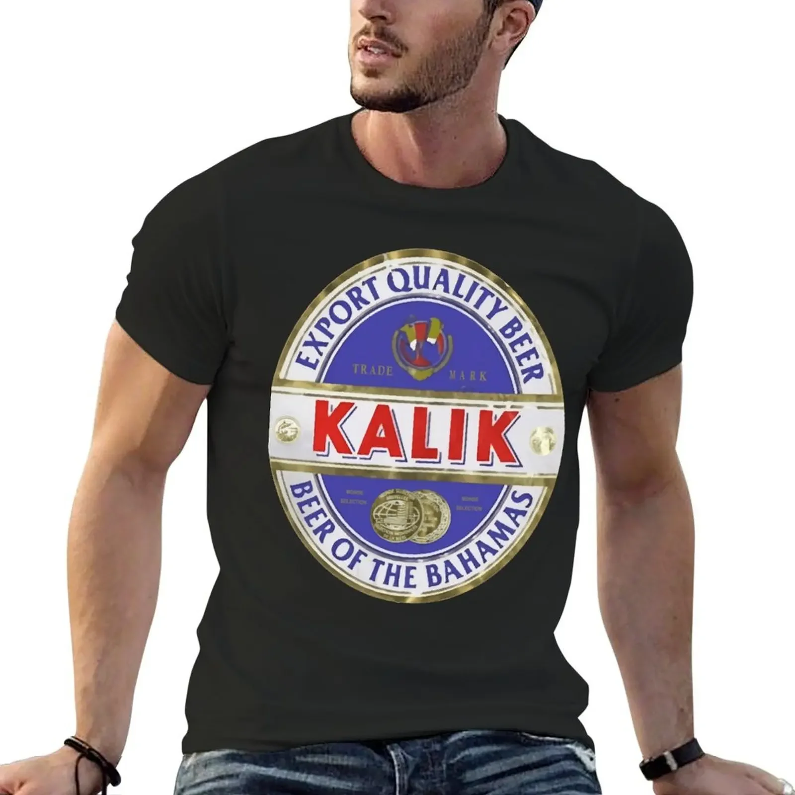 

Kalik - Drink Beer Logo Classic . Essential T-Shirt korean fashion customizeds mens graphic t-shirts funny