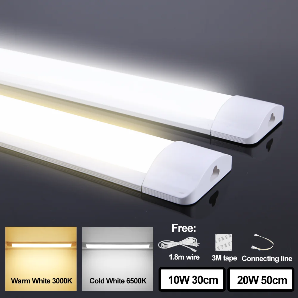 Led Lights For Kitchen Wall Cabinet Lamp 20W10W LED T5 Tube Lampara Light Bar Bedroom Closet Home Kitchen Lighting