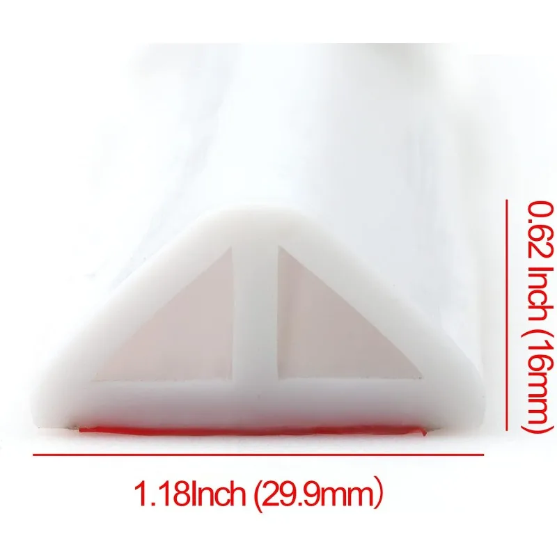 118 Inch Shower Threshold Water Dam Shower Barrier Water Stopper Retention System Dry and Wet Separation Suitable