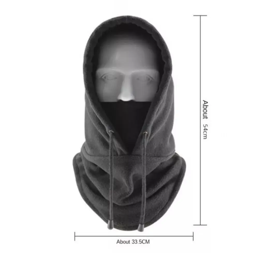 Fashion Polar Fleece Balaclava Warmer Windproof Winter Hat Full Face Ski Mask Caps Women Man view 6