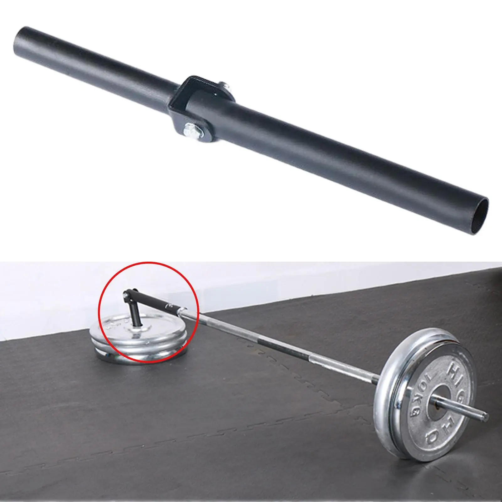 Landmine Attachment Must-Have For Explosive Deadlift Workouts Sturdy Steel Structure Is Sturdy