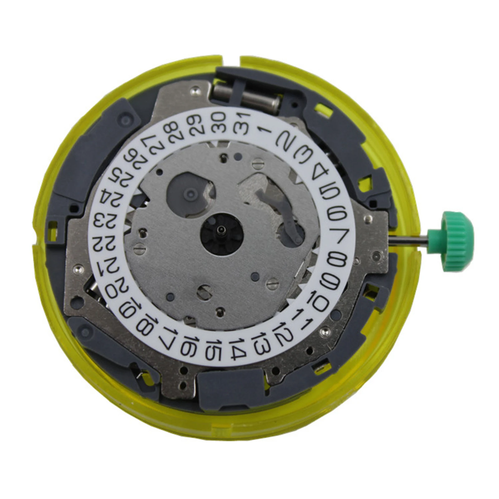 1pc 13½''' Quartz Chronograph Movement 4.13mm, Center/Hour/Minute Date at 3 with SR927W Battery for Watch Repair