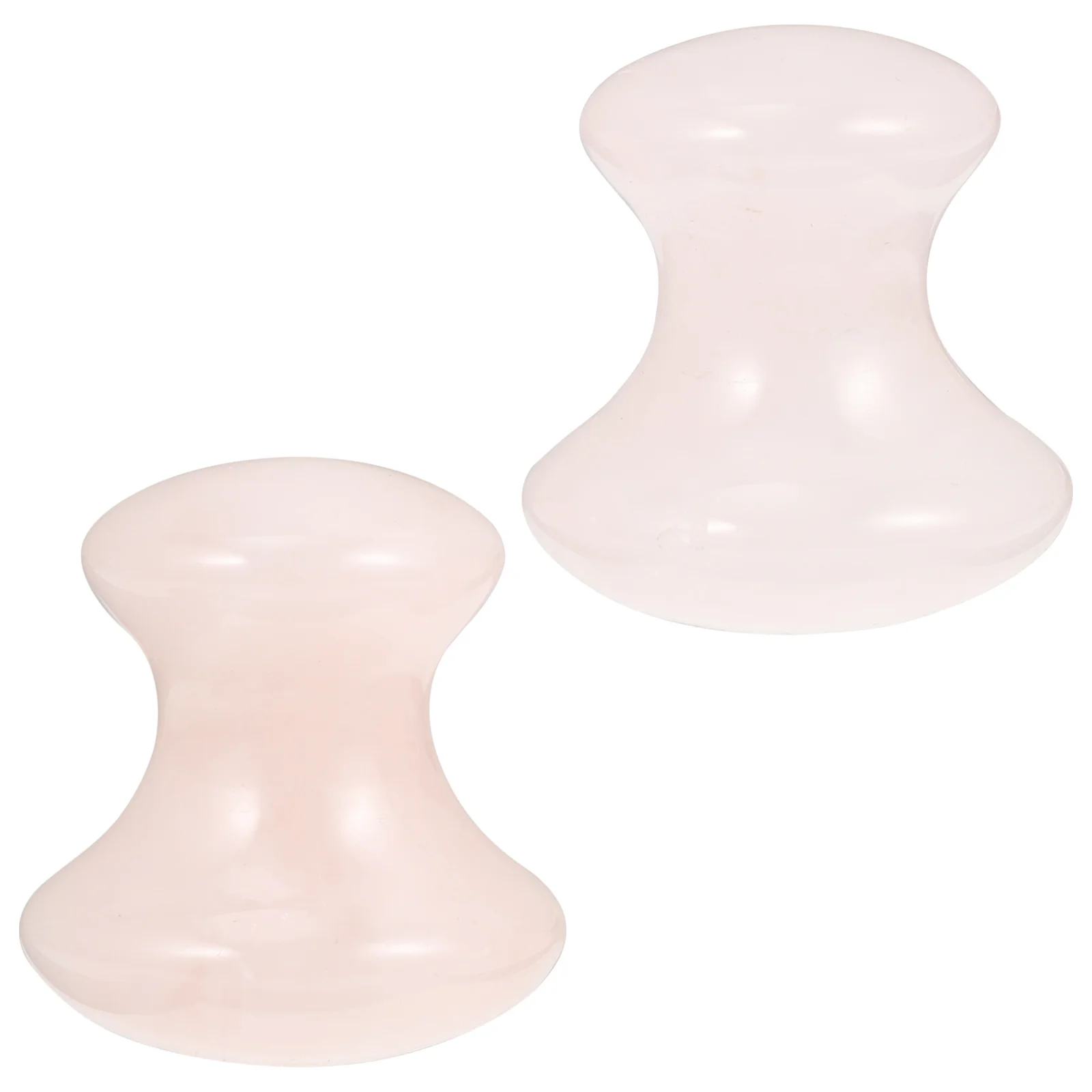 

2pcs Scraping Board Massage Stick Natural Massaging Tool Mushroom Comb Facial Massager Quartz Jade Skin Beautiful Shape Easy