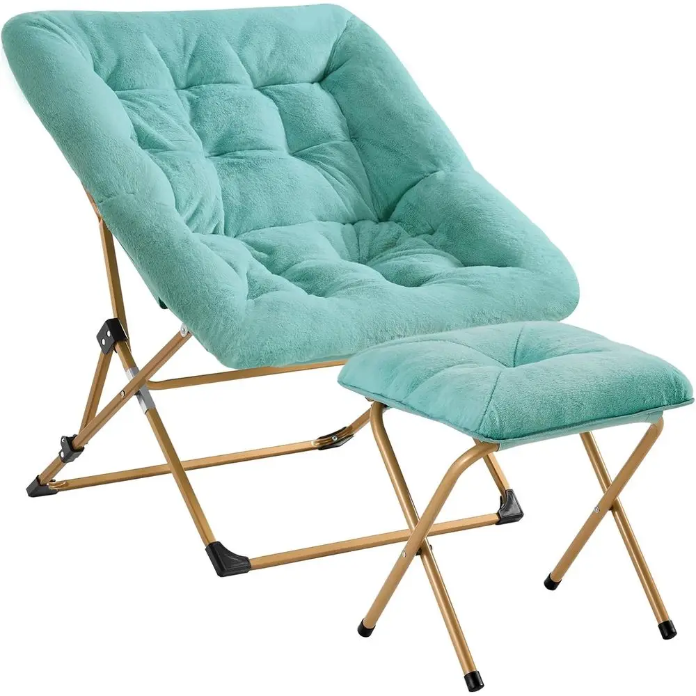 X-Large Ottoman-Mint Adjustable Reading Chair for Living Rooms, Bedrooms, and Dorms - Perfect for Adults, Teens, and Kids