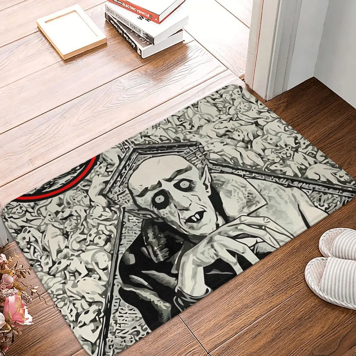 Dracula Vampire Movies Bedroom Mat A Symphony Of Horror Cool Doormat Living Room Carpet Entrance Door Rug Home Decor