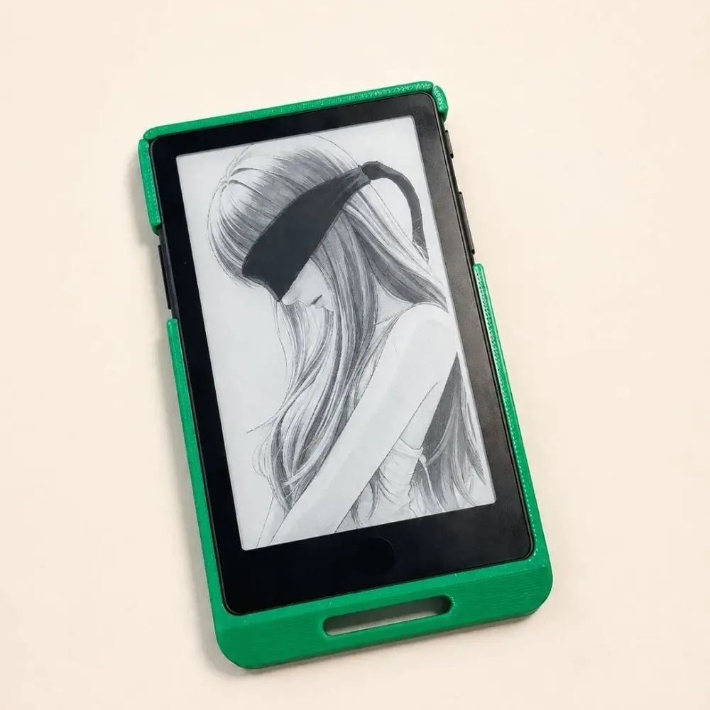 Badge-style E-Reader Case Shockproof Full Coverage Protective Cover Anti-Scratch Full Coverage Case for XTEINK X4Pro