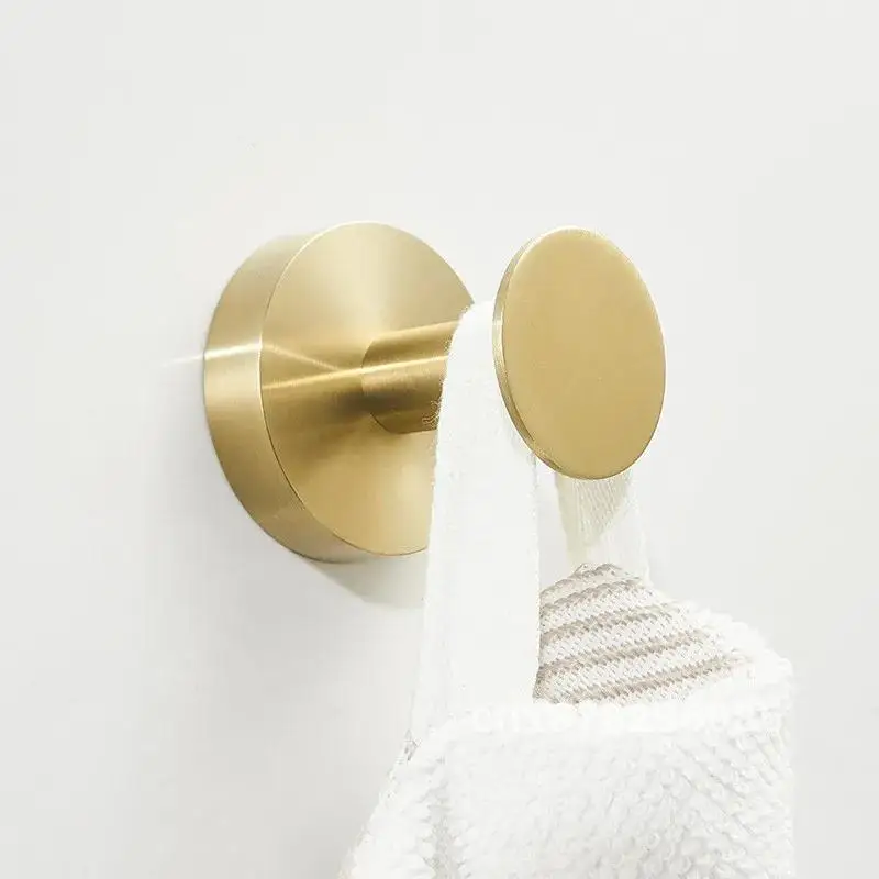 Stainless Steel Vintage Towel Hook, Gold Coat Hook, Bathroom Robe, Wall Clothes Hook, Kitchen Hradware