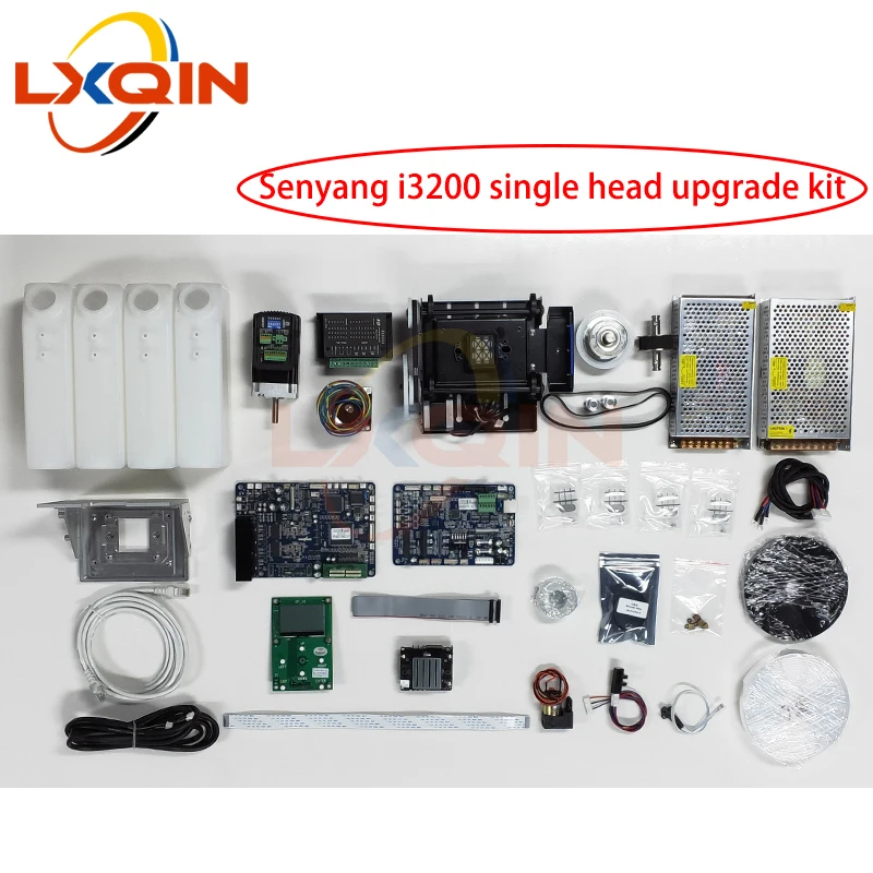 LXQIN DX5/DX7 convert to i3200 single head printer upgrade board kit for water based /eco solvent printer