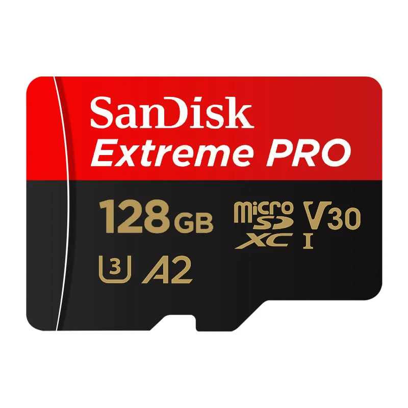 Karta Sandisk Extreme PRO 64GB 128GB 256GB A2 Class 10 UHS-I U3 Max Speed Reading 170MB/s V30 32GB A1 Micro SD Card Karta pamięci — zdjęcie produktu 7