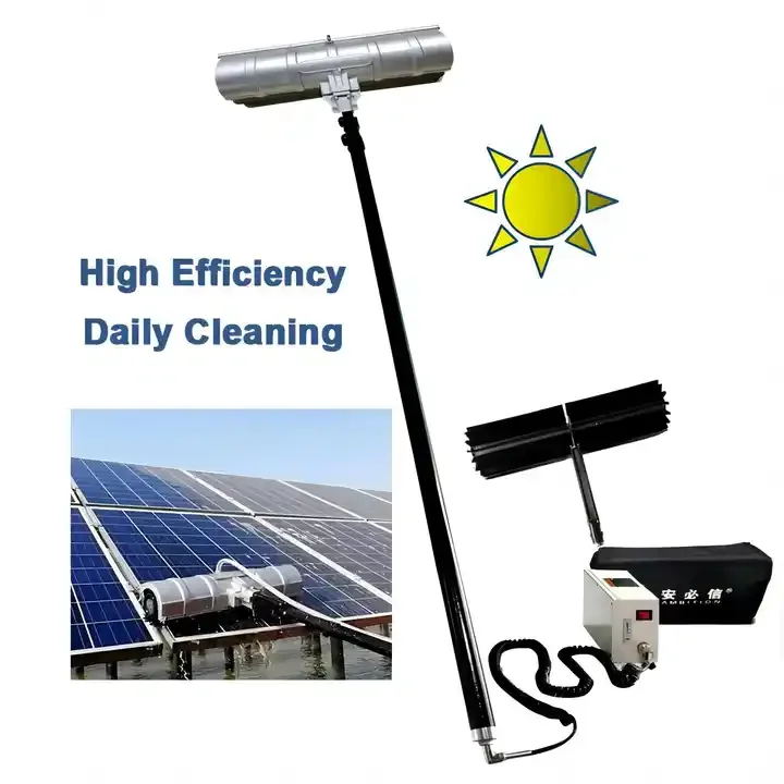 

Automatic Solar Panel Cleaning Robot Solar Panel Cleaning Brush Solar Panels Cleaning Machine