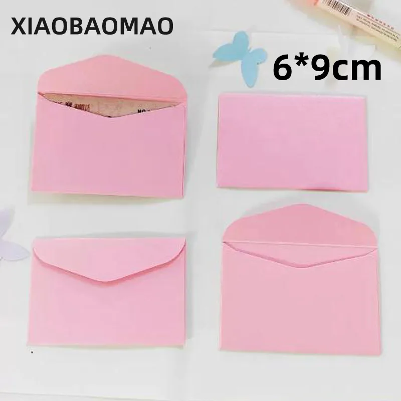 

6cm*9cm Card Envelope VIP Card Blank Envelope Business Gift Pearl Thickened 10pcs/lot