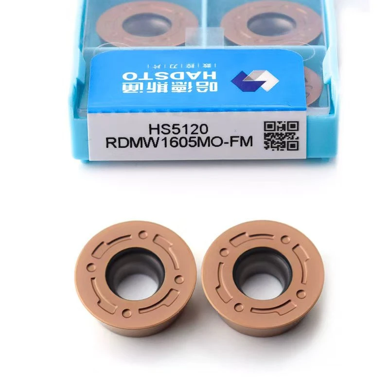 Hadsto Rdmw10T3Mo Rdmw1003Mo Rdmw1204Mo Rdmw1605Mo Rdmw0802Mo Fm Hs5120 Hs5130 tour carbure Imitation fraisage Cnc lame de tournage R4 R5 R6 R8