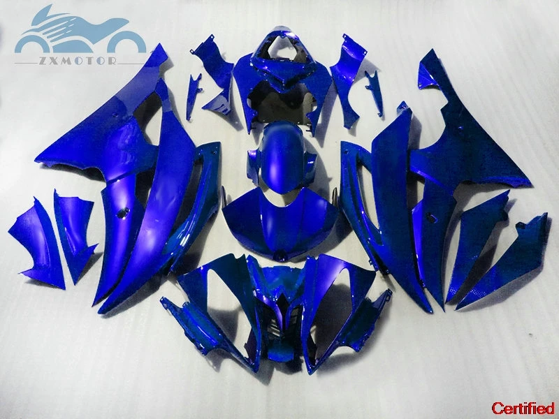 

Customizable new Injection fairing kit fit for YAMAHA R6 YZFR6 2008-2015 YZF R6 08-15 ABS plastic fairings kit blue parts HT14
