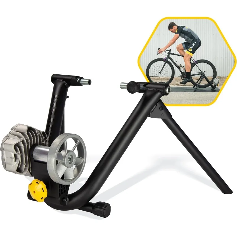 Saris Fluid2 Indoor Bike Trainer, Smart Equipped Option, Fits Road and Mountain Bikes, Compatible with Zwift App