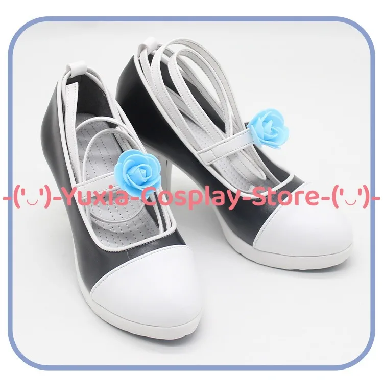 ¡Yuxiacosplay! Rei Ayanami-zapatos de Cosplay, accesorios de personajes del juego de Anime, botas de cuero PU, disfraz de fiesta de Carnaval y Halloween