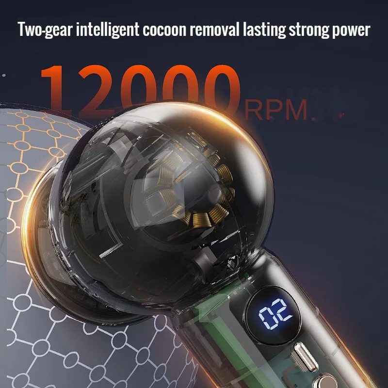Moedor de pé elétrico 2025 novo 12000 rpm ipx6 à prova dwaterproof água quartzo moagem cabeça sensor pressão remoção pele morta pedicure ferramenta