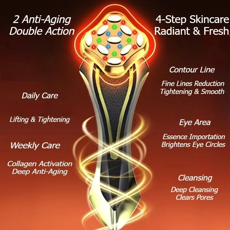 Professionele gezichtsmassagers Microstromen Huidverzorging Schoonheidsapparaat Cosmetologie Thuisgebruik Schoonheidsapparaten Apparatuur voor gezichtsbehandelingen voor dames