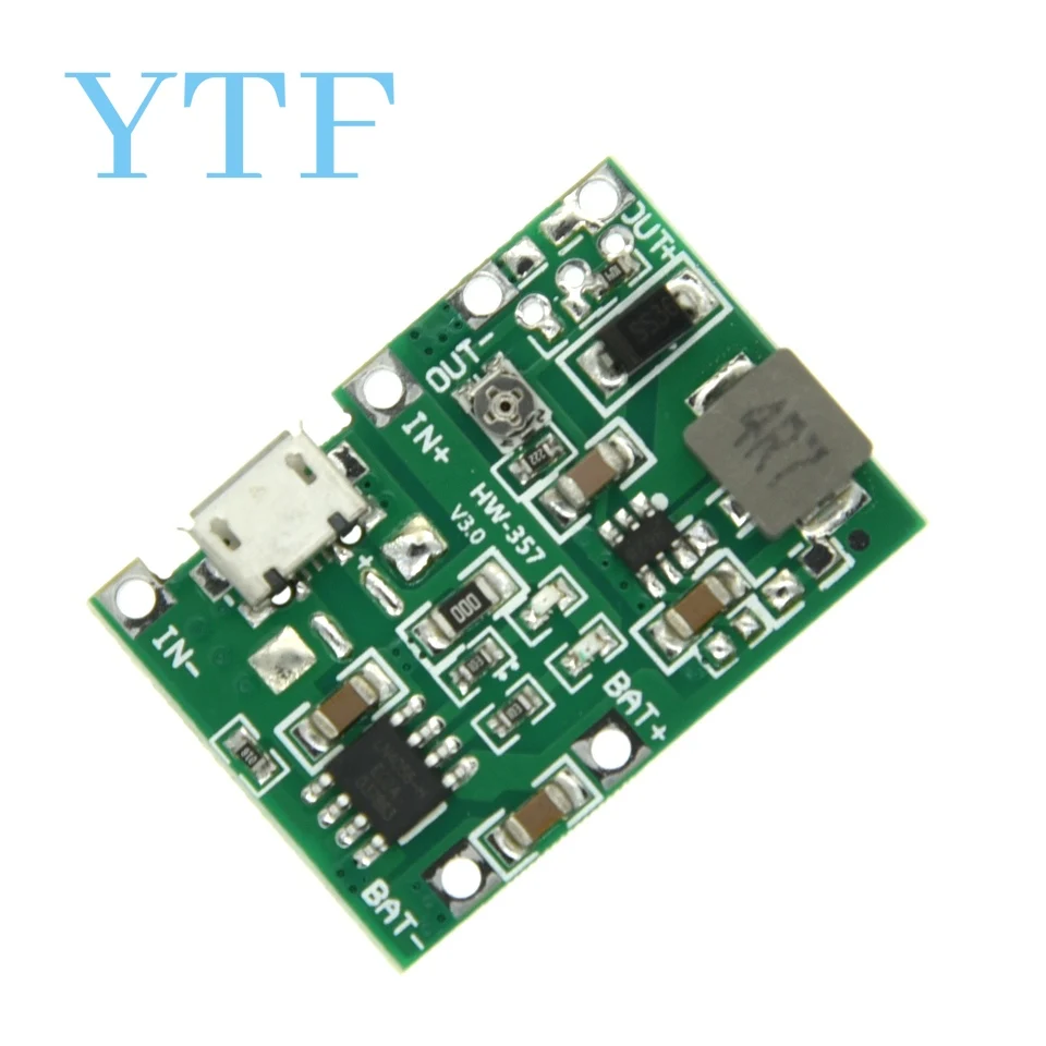 1PCS 3.7V 4.2V Liter 9V 5V Multimeter Modified 18650 Lithium Battery Charging Boost Discharge Integrated Adjustable Module 2A 