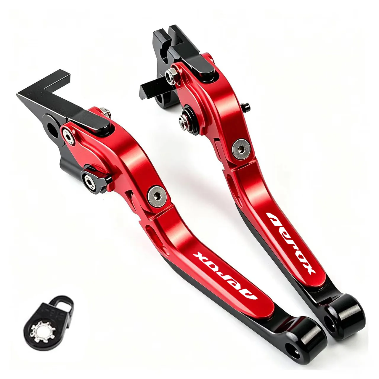 For YAMAHA AEROX 2025-2026 Motorcycle Adjustable Folding Extendable Brake Clutch Levers Handle Lever
