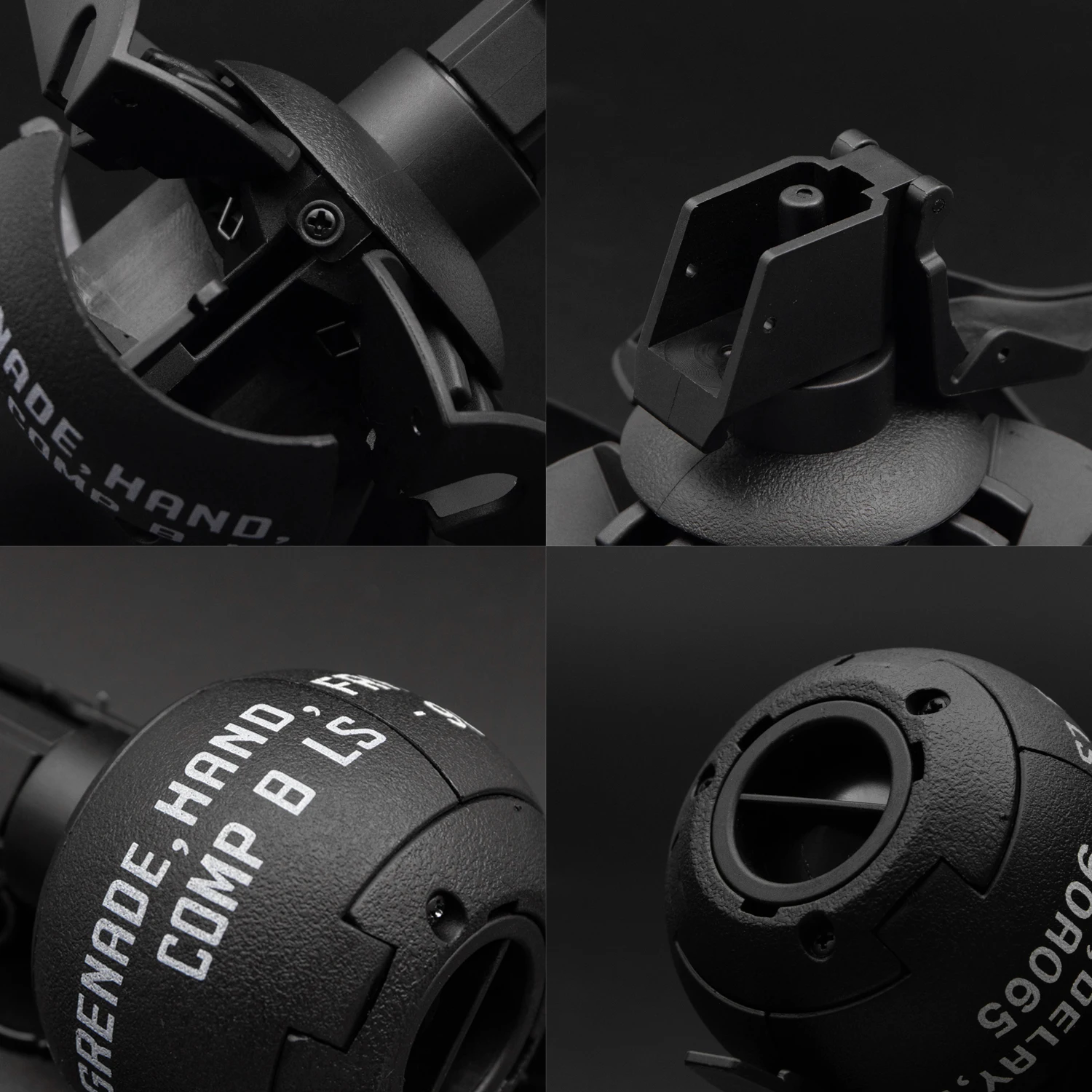 

Набор из 2 тактических игрушечных гранат для страйкбола и пейнтбола с 1 мешком патронов, забавные гранаты с кольцом для вытягивания для взрослых, для активного отдыха на природе