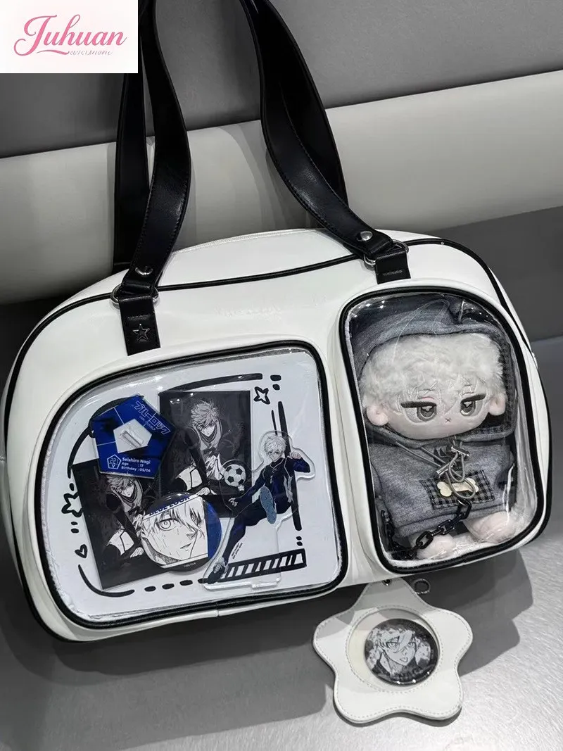 

Japanese Original Two-dimensional Transparent Cute ltaBag Large-capacity Baby Bag Student Daily Leisure Shoulder Messenger Bag