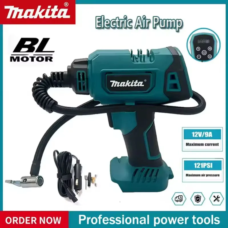 compresseur-d'air-portatif-rechargeable-makita-2026-pompe-a-air-electrique-sans-fil-12v-compatible-avec-la-batterie-makita-18v-pour