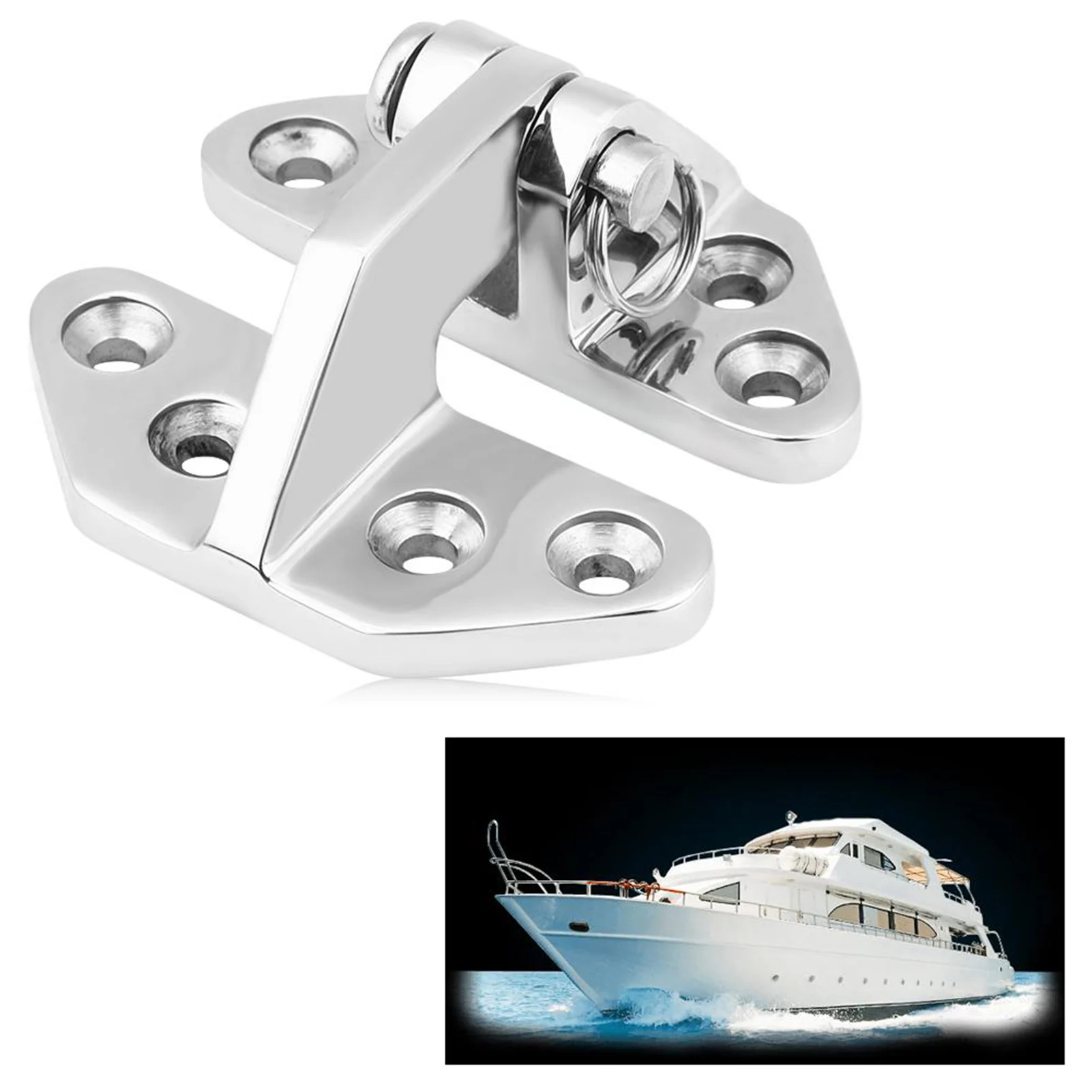 Boat Hatch Hinge Hatch Hinge Hatch Hinge Pin Stainless Steel Marine Boat Hatch Hinge Removable Pin Hardware Marine Hatch Hinge