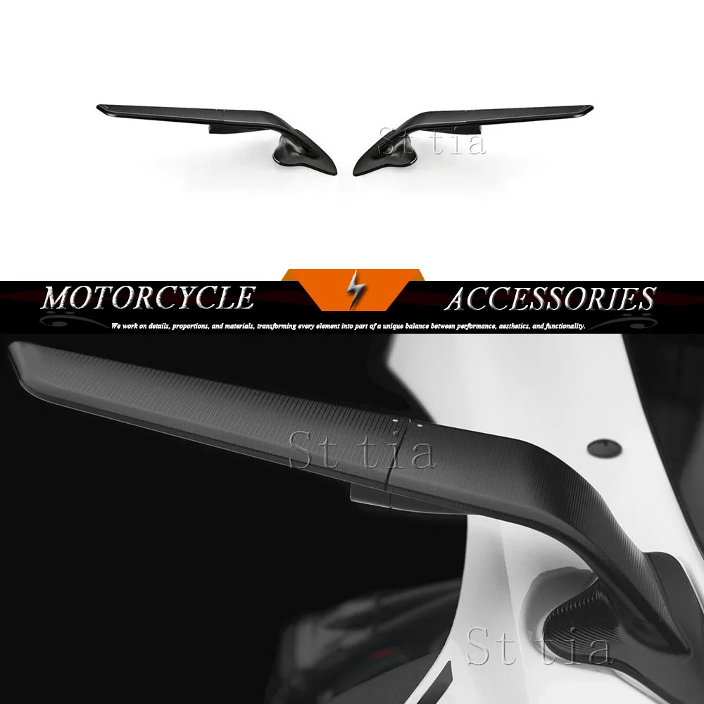 

Motorcycle Rearview Mirror Stealth Sport Winglet Mirrors For Yamaha YZF-R6 YZF R6 2017-2020 YZF-R7 YZF R7 2021-2025 2024 2023
