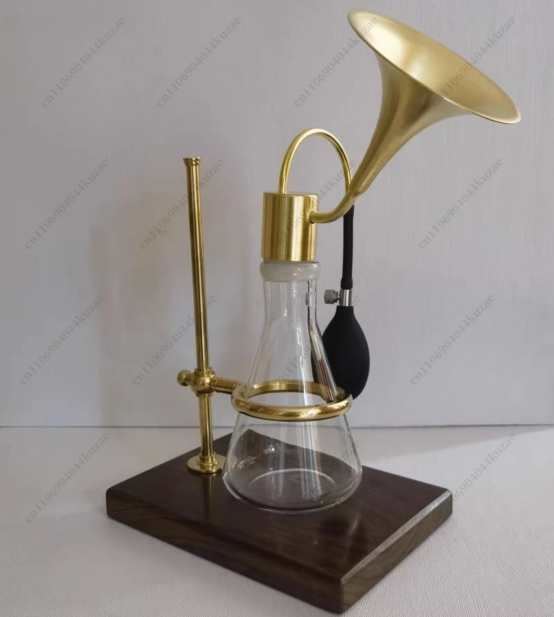 Copper Aroma Bottle, Brass Aroma Funnel for SPA, Essential Oil, Perfume, Coffee Beans & Aroma Testing