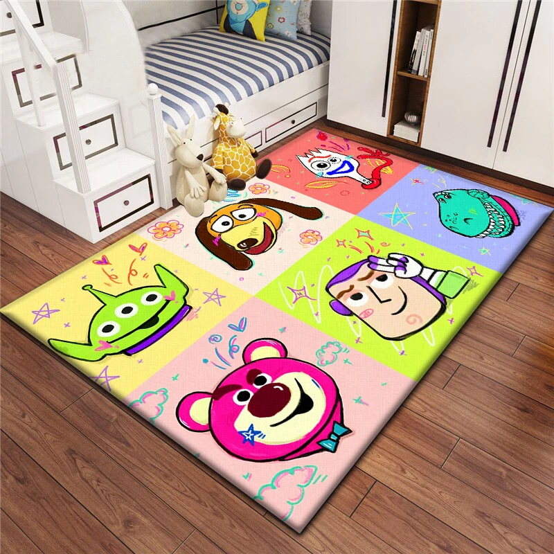 Toy Story Carpet for children, rugs for children\'s bedroom.Living room floor mat Kitchen mat Mat,bedroom decor,outdoor rug,rugs