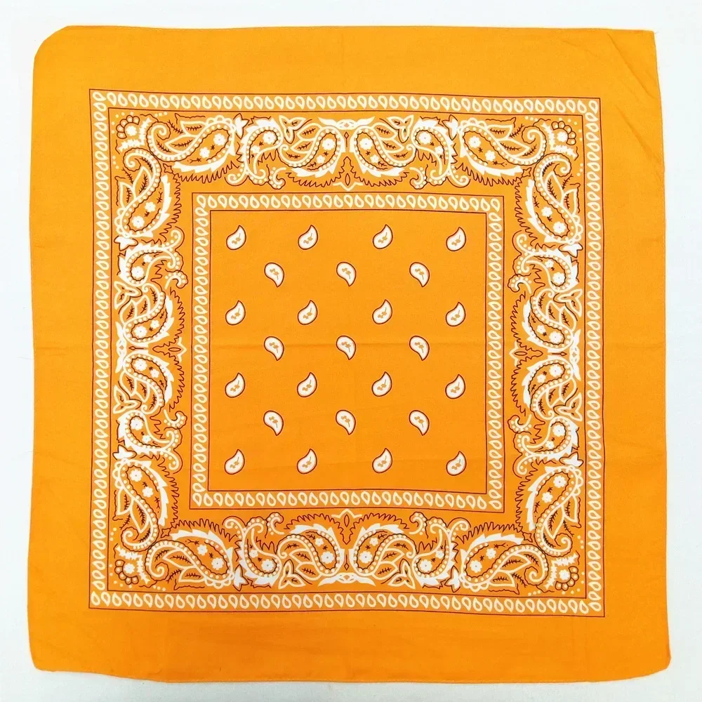 55cm * 55cm Outdoor-Sport Bandana Schal Gesichts maske Reiten Camping Radfahren Kopftuch Rohr Armband Paisley Stirnband Frauen Männer – Detail 9