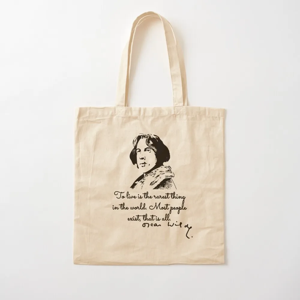 

Oscar Wilde Quote t-shirt Tote Bag